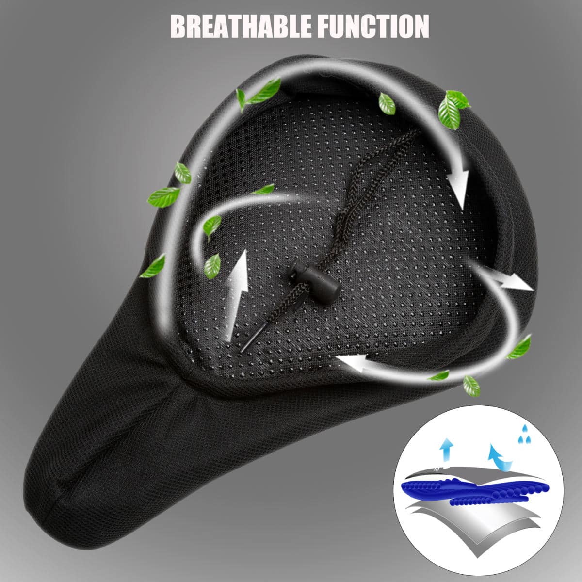 cycle seat cover gel